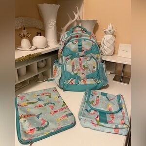 backpack custom-made, Cameron in the front three pieces